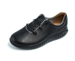 KSNS Barefoot Shoes Natural Leather Black 3