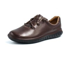 KSNS Barefoot Shoes Natural Leather Dark Brown 2