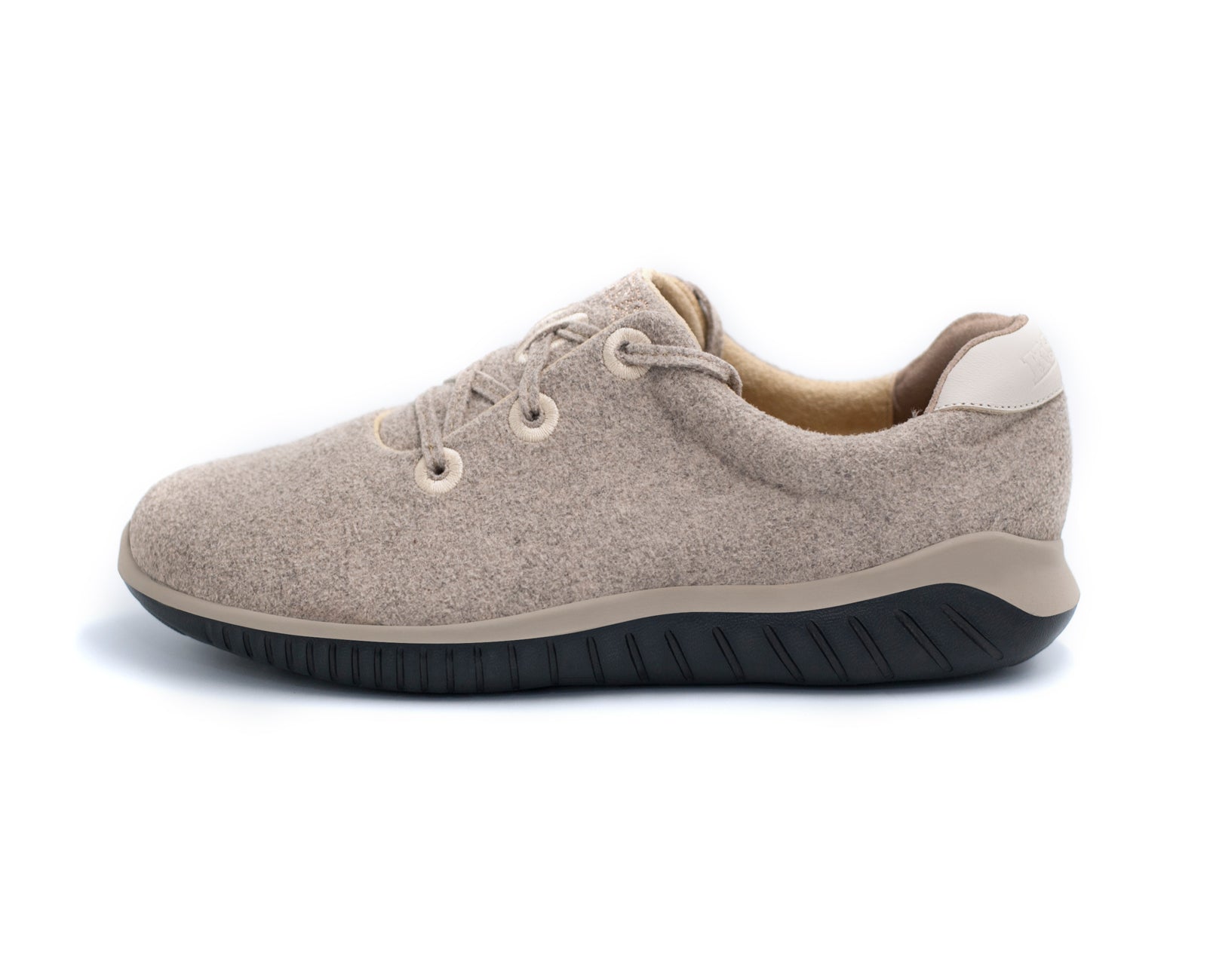 KSNS Barefoot Shoes Recycled Felt Beige 1