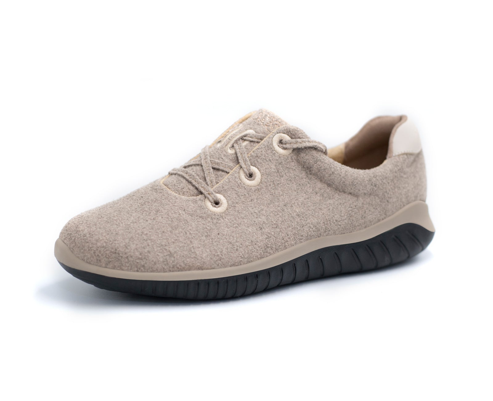 KSNS Barefoot Shoes Recycled Felt Beige 2