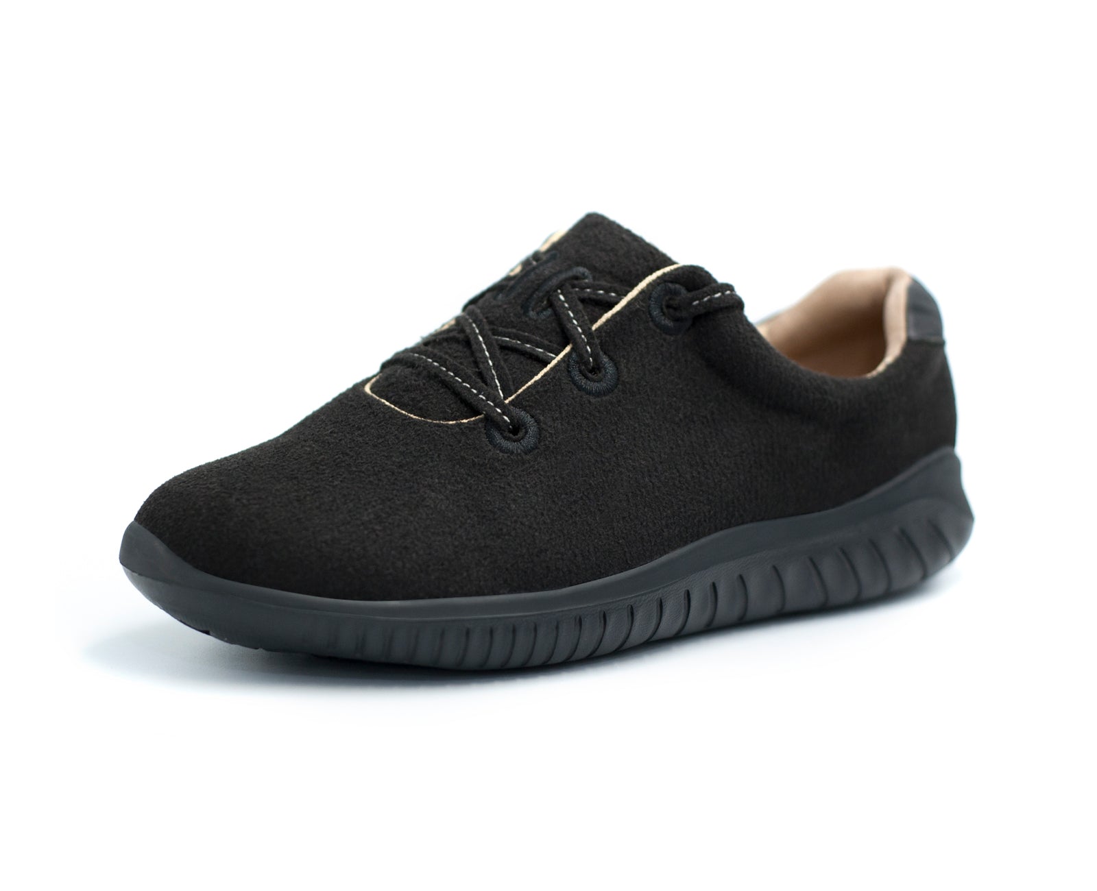 KSNS Barefoot Shoes Recycled Felt Black 2