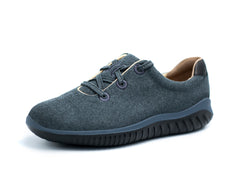 KSNS Barefoot Shoes Recycled Felt Steel Gray 2